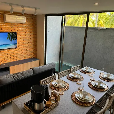 Casa Piscina Privativa I Capela I Mar 100 Metros Apartment Sao Miguel dos Milagres Exterior photo
