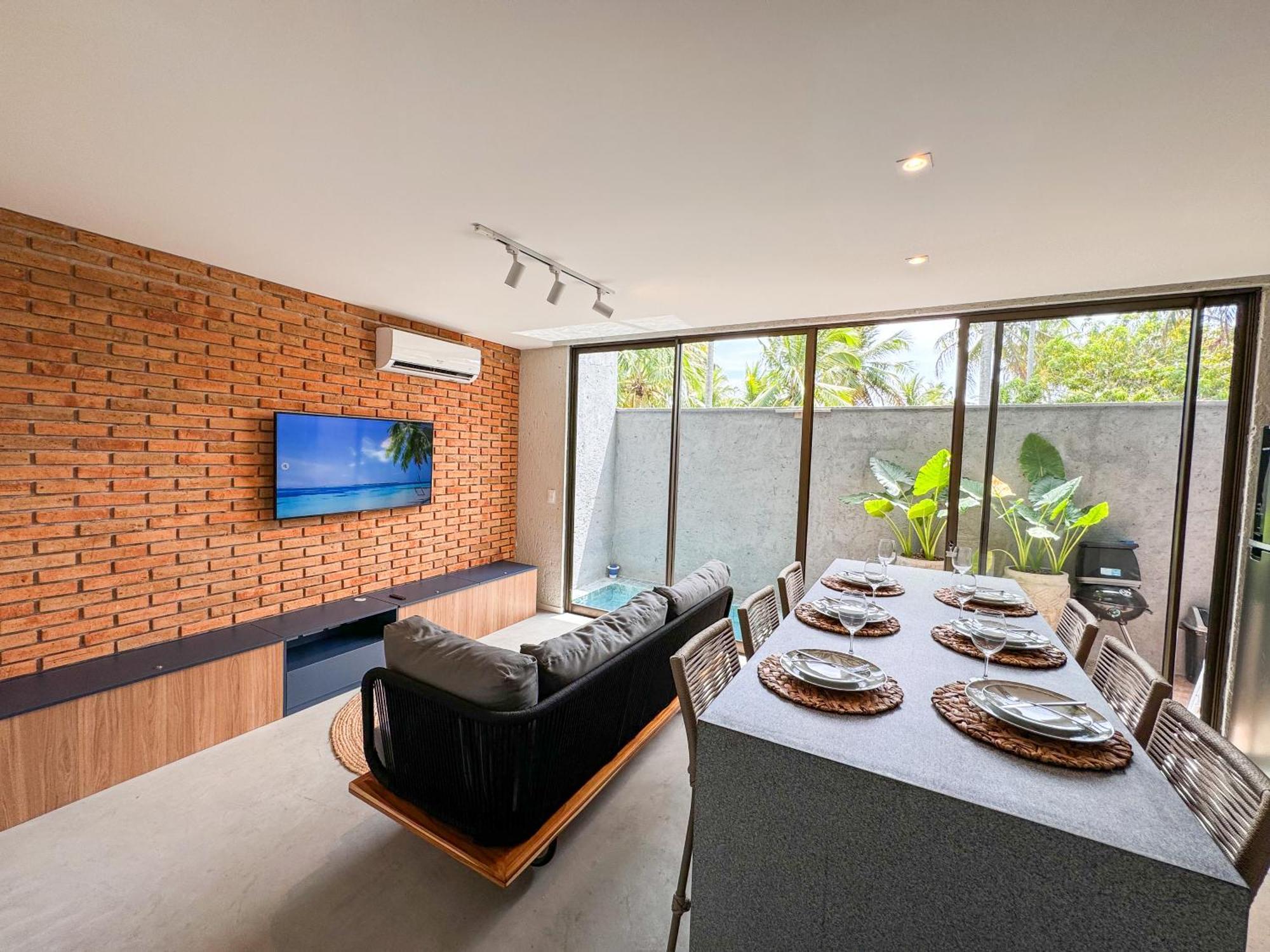 Casa Piscina Privativa I Capela I Mar 100 Metros Apartment Sao Miguel dos Milagres